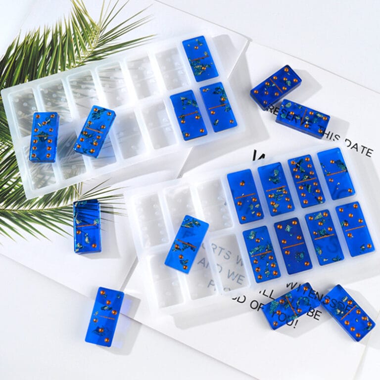 Epoksi Silikon Kalıp Domino 28 li Kalıp