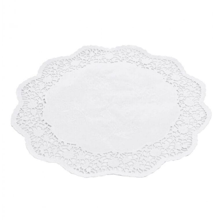 Dolphin Kağıt Bardak Altlığı Yuvarlak Dantel 12 CM (500 Adet)