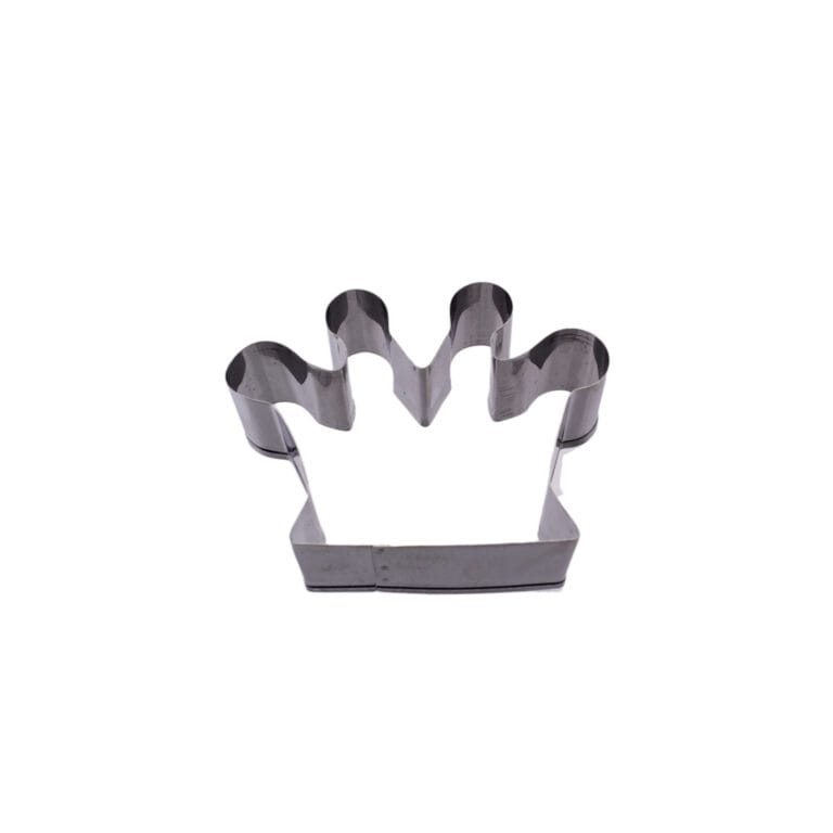 Kek Kurabiye Ve Pasta Kalıbı Metal Şekilli Kral Tacı 8.5X6.5 CM
