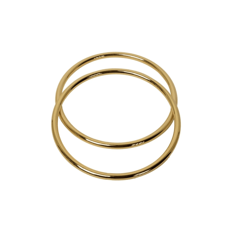 Metal Halka Çanta Halkası 5 CM (25 Adet) Gold