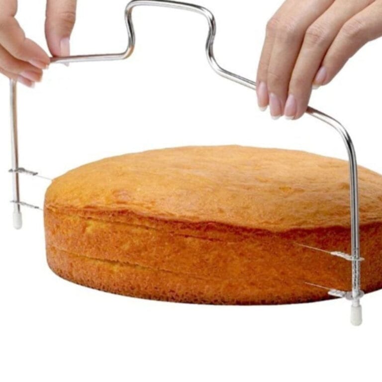 Paslanmaz Pasta Kek Kesme Testeresi 32 Cm