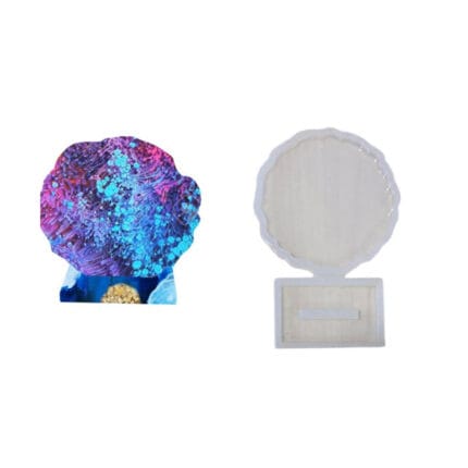 Epoksi Silikon Kalıp Tırtıklı Kenar Ayaklı Magnet Kalıbı 7 CM