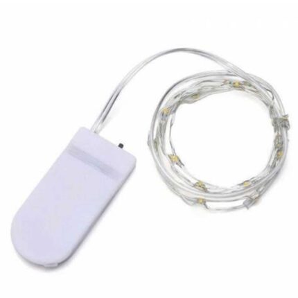 Peri Led Işık|ince Pil Yataklı Şerit Led Kendinden Pilli Rengarenk (1,5 Metre)