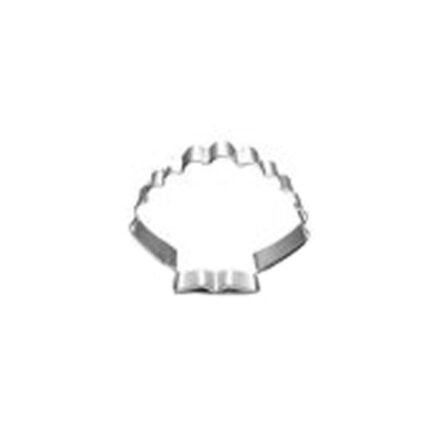 Kek Kurabiye Ve Pasta Kalıbı Metal Şekilli Deniz Kabuğu 6.5X5 CM